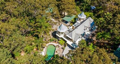 "Gorge Castle" in forest landscape
