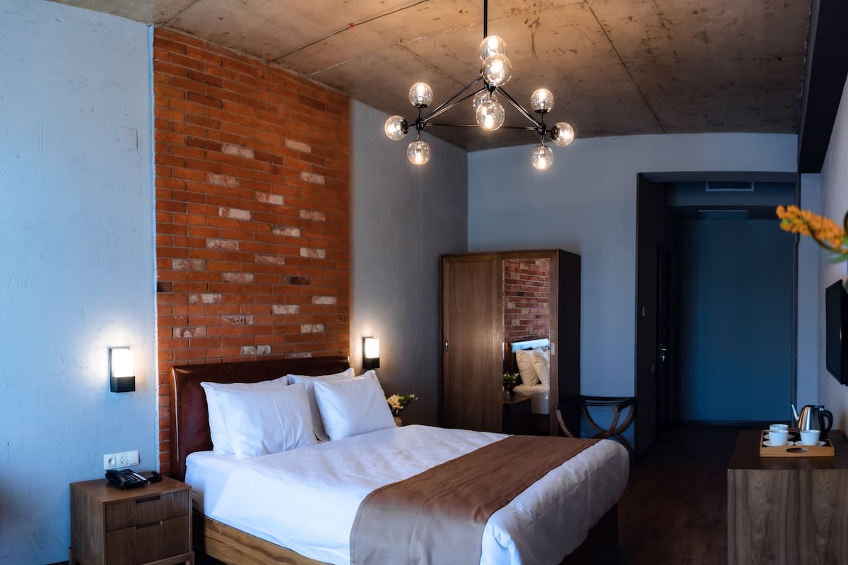 Standaard tweepersoonskamer | 2 slaapkamers, een kluis op de kamer, geluiddichte muren