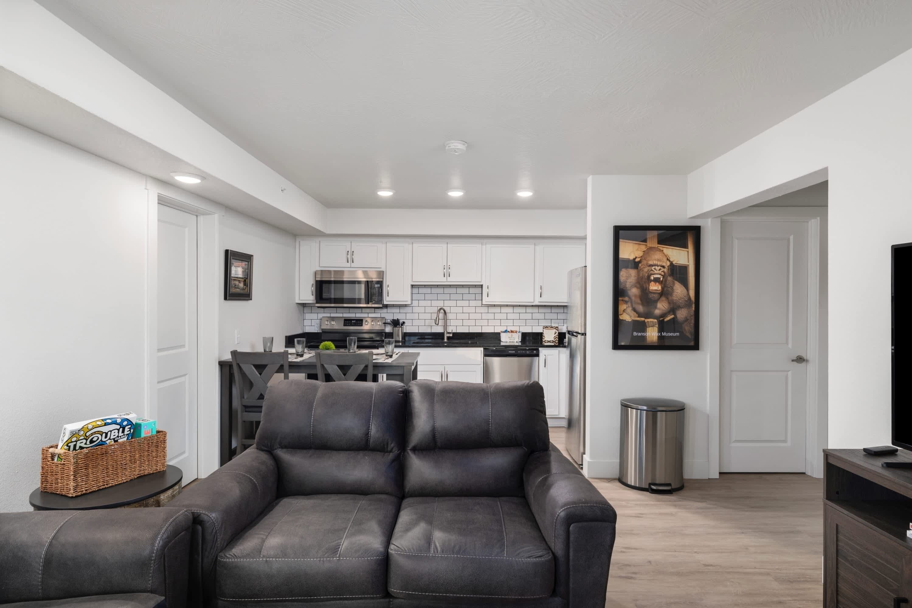 Fernseher, Kamin, Arbeitsbereiche