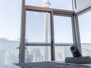 Apartamento Elite, 2 habitaciones, balcón, vistas a la ciudad | Vistas desde la habitación