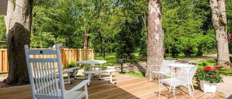 Udendørs spisemuligheder