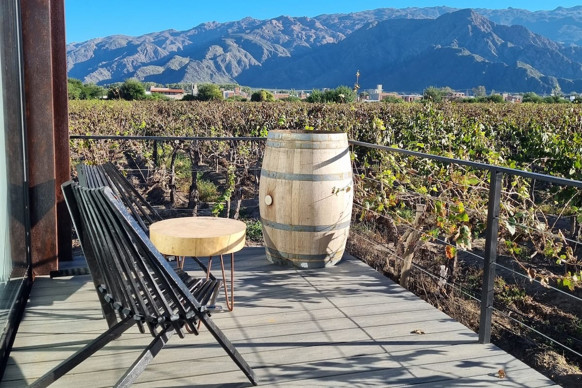 Chambre supérieure, balcon, vue sur la montagne | Vue de la chambre