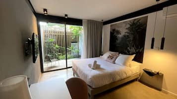 1 bedroom, premium bedding, in-room safe, individually decorated