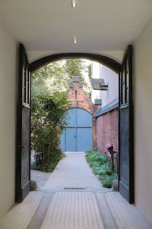 Entrada da propriedade