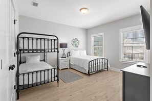 4 chambres, Wi-Fi gratuit, draps fournis