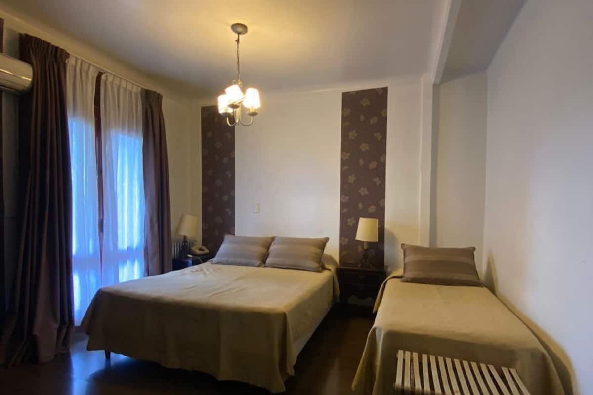 Family Triple Room, Multiple Beds | In-room safe, desk, free WiFi