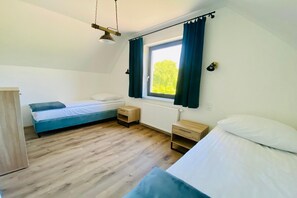 2 habitaciones, wifi y ropa de cama 