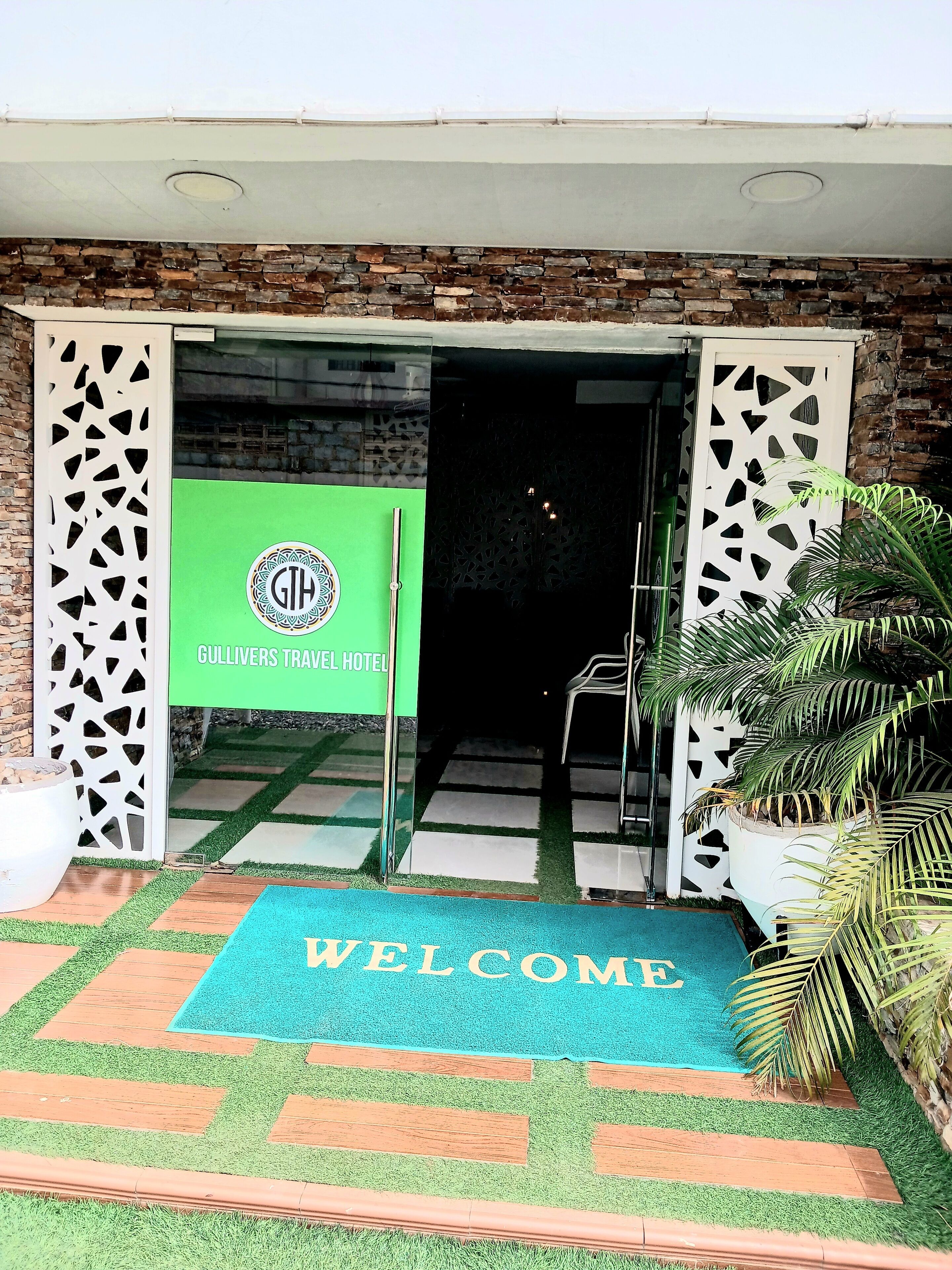 Fassade der Unterkunft