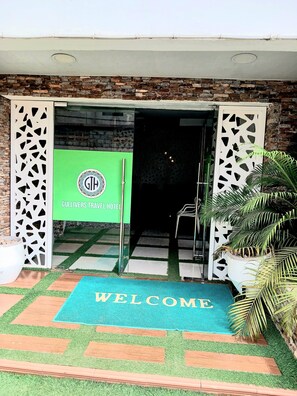 Facciata della struttura