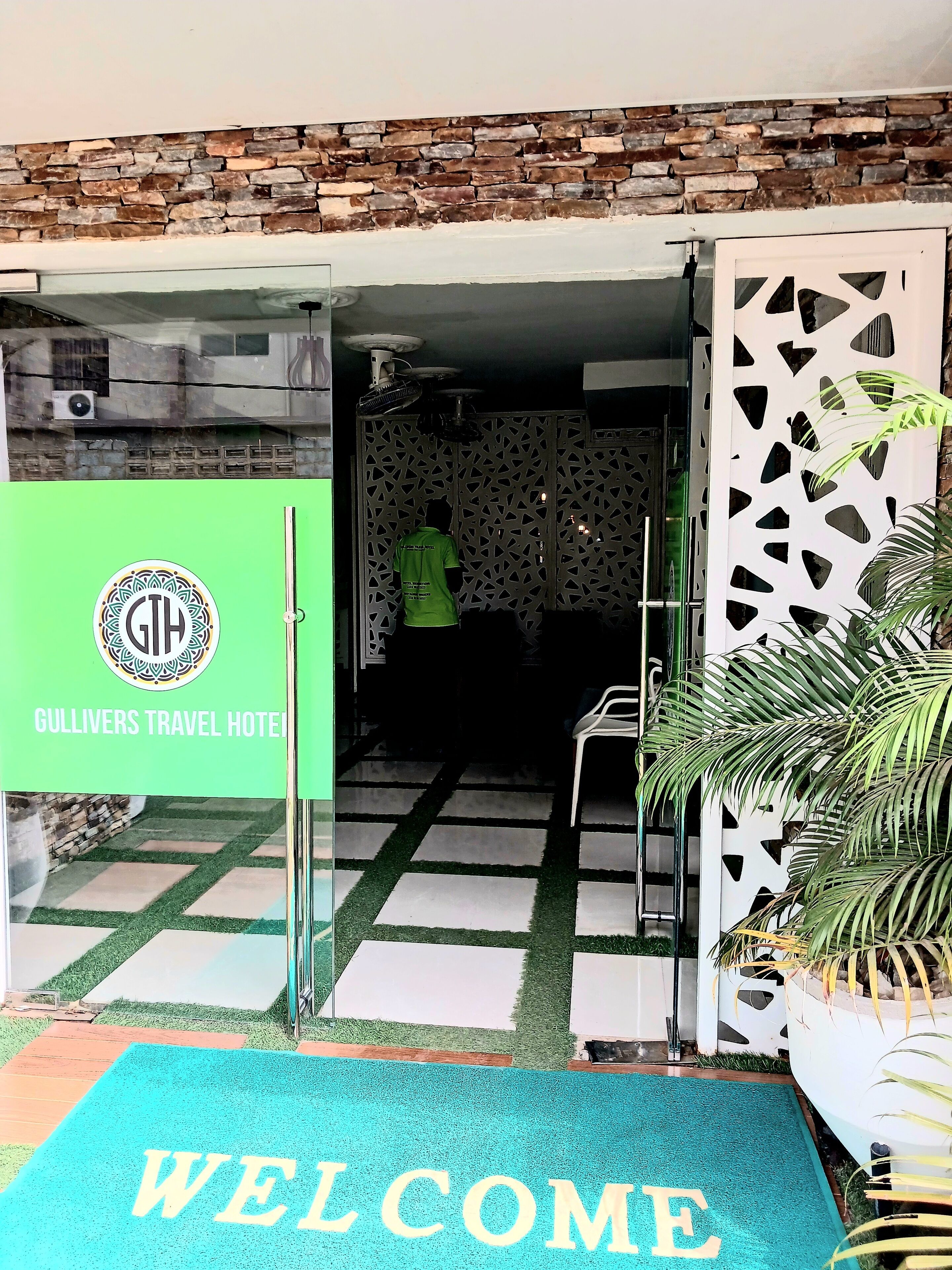 Fassade der Unterkunft