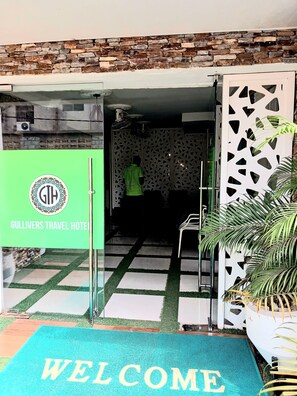 Facciata della struttura