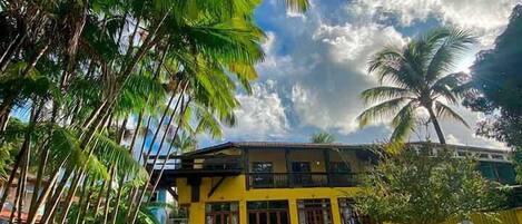 Voorkant van accommodatie