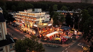 Majoituspaikan julkisivu