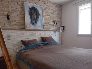3 chambres, draps fournis