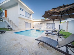 Villa, 4 Bedrooms, Balcony, Garden View | Pool - First Class 4br King Size Villa In Sosua Town! (Sosúa)