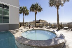 Indoor pool, outdoor pool