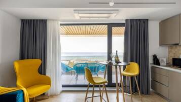 Udsigt fra overnatningsstedet