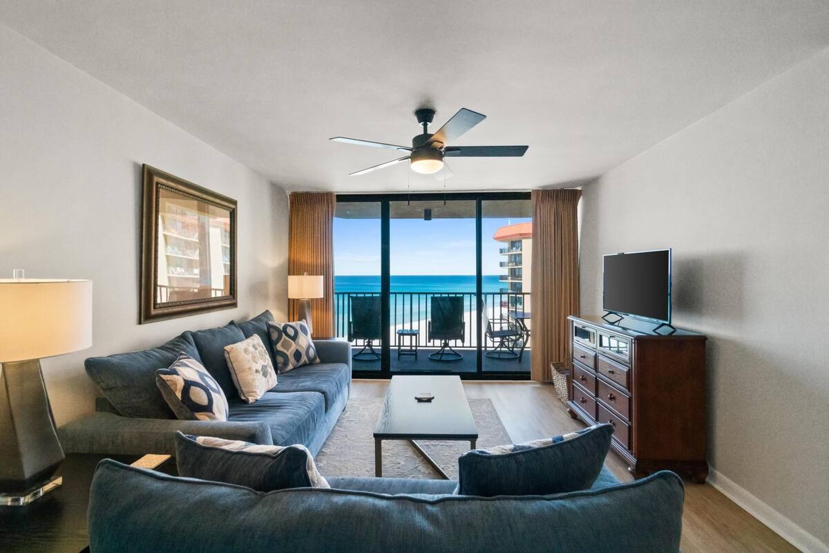 Kondominium, 2 kamar tidur, pemandangan samudra (909B) | Area keluarga | Smart TV 55-inci dengan saluran TV digital, Netflix, dan Hulu