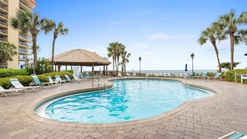 Seasonal outdoor pool