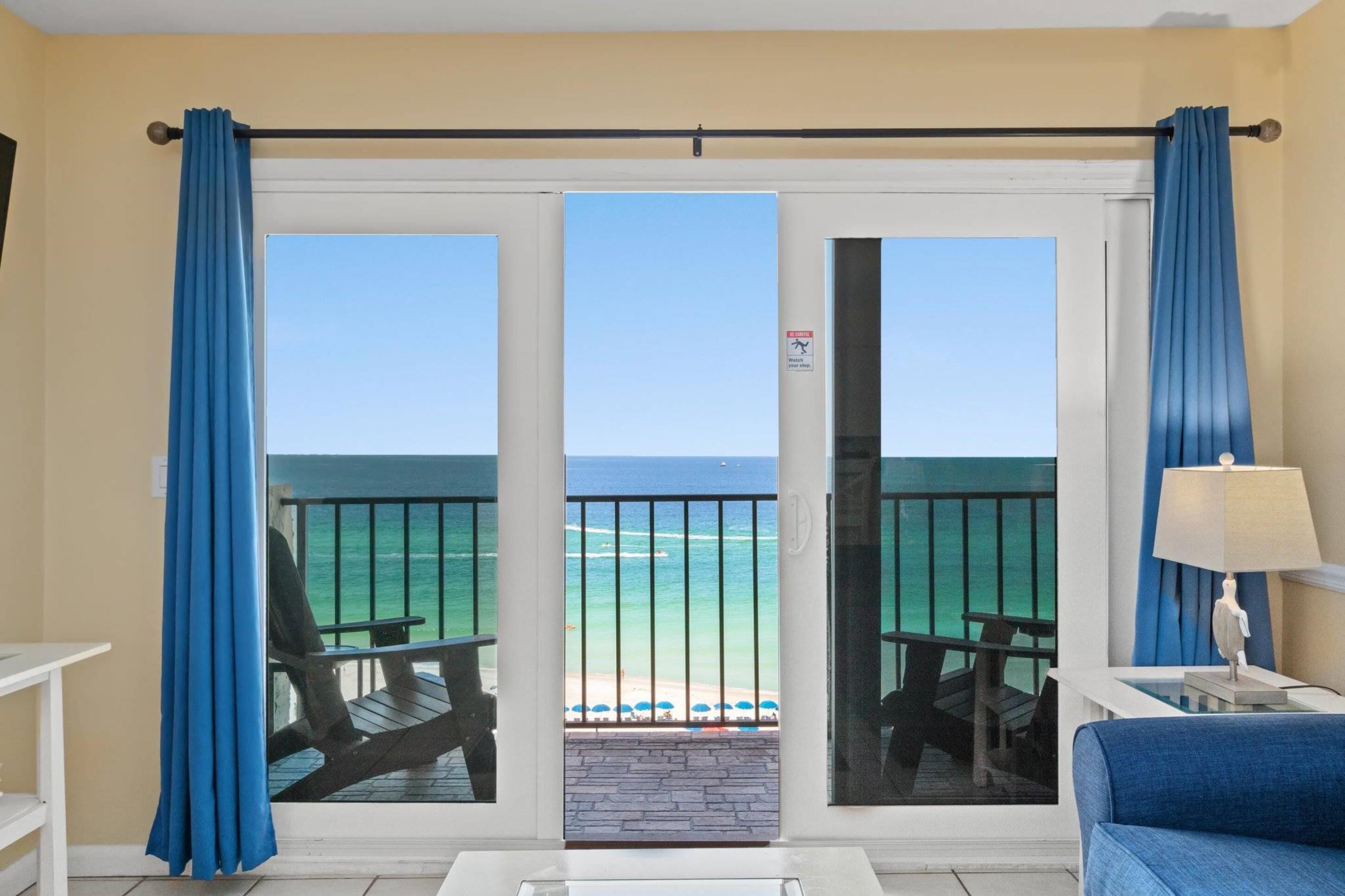 公寓式客房, 2 间卧室, 海洋景观 (901A) | 阳台景观