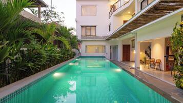 Fassade der Unterkunft