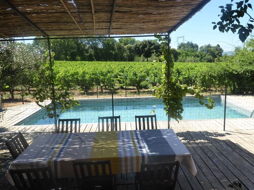 Superbe mas Avec Piscine en Pierre au Milieu des Vignes Dans Domaine Viticole