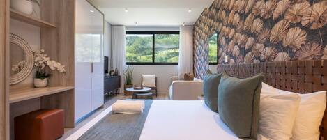 1 soverom, strykejern/-brett, internettilgang og sengetøy