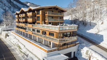 Overnatningsstedets facade