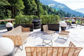Comfort Apartment (Top 4) | Terrace/patio - Das Förstereck (Viehhofen)