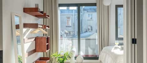 1 chambre, lit parapluie, Wi-Fi, draps fournis