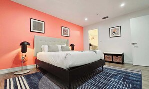 1 soverom, strykejern/-brett, reiseseng for barn og wi-fi