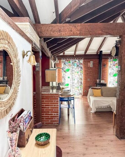 Acogedor loft con vistas a la ciudad