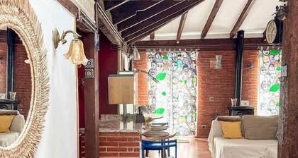 Acogedor loft con vistas a la ciudad