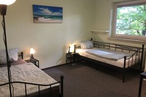 4 habitaciones, wifi y ropa de cama 