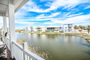 Huis, Meerdere bedden, terras (Villa Laguna ) | Uitzicht vanuit de kamer
