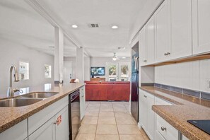 Private kitchen - Blue Horizon - Pet Friendly! Private Pool! (Port Aransas)