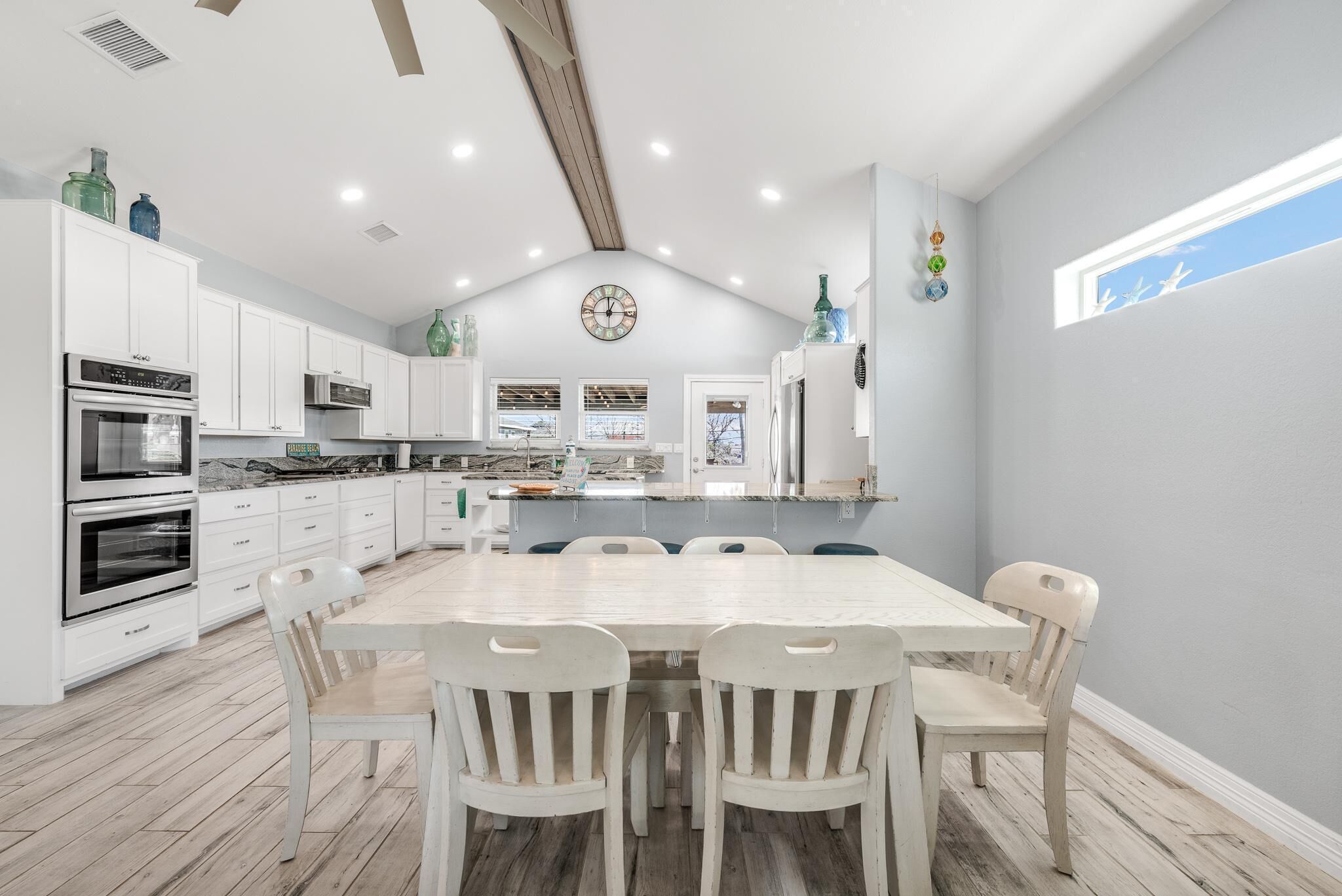 Hus, flere senger, terrasse, hageutsikt (Casita Del Mar) | Spiseområde