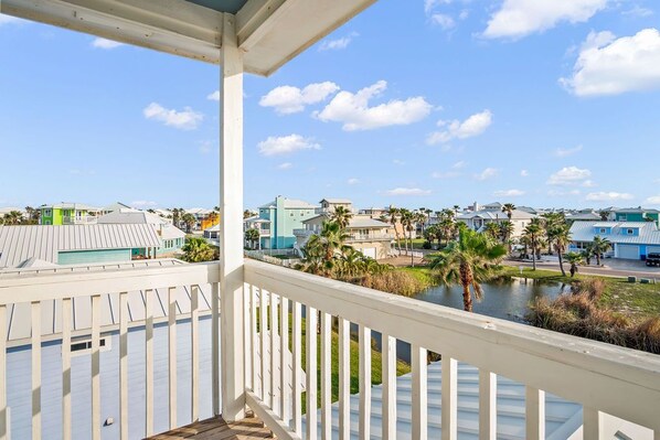 House, Multiple Beds, Balcony, Pool View (Beachside Bliss) | View from room