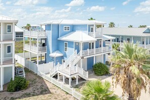 Ferienhaus, Mehrere Betten, Terrasse, Poolblick (Casa Azul) | Außenbereich