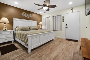 Condo, 1 King Bed, Patio, Pool View (Sunrise Villas 207) | 1 bedroom, individually decorated, individually furnished, free WiFi