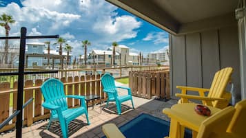 Condo, 1 King Bed with Sofa bed, Patio, Pool View (Sunrise Villas 101) | View from room
