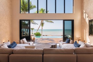 TV, table football, ping pong, stereo - Villa TuluMar –Private Full-Service Luxury Beachfront Villa (Tulum)