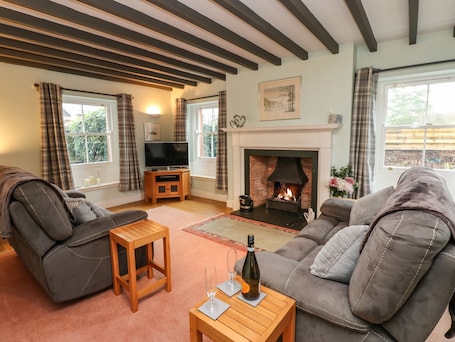 Fireplace. Garden Cottage