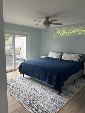 4 habitaciones, escritorio, wifi y ropa de cama