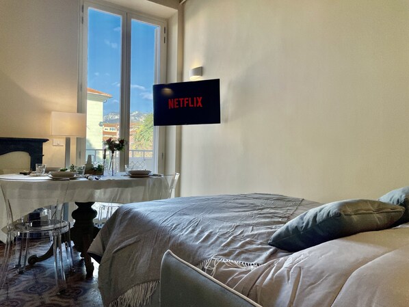 1 Schlafzimmer, Zimmersafe, Bügeleisen/Bügelbrett, Reisekinderbett