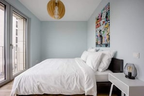 1 bedroom, iron/ironing board, WiFi - New building, 500Mbps, Parking, A+ Location (Luxembourg)