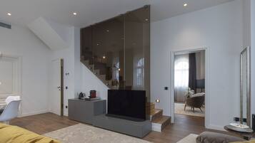 Suite Luxe, 2 chambres | Coin séjour