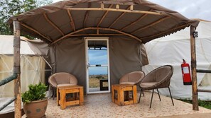 Cabaña | Terraza o patio