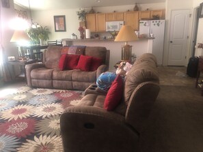 TV connectée, cheminée