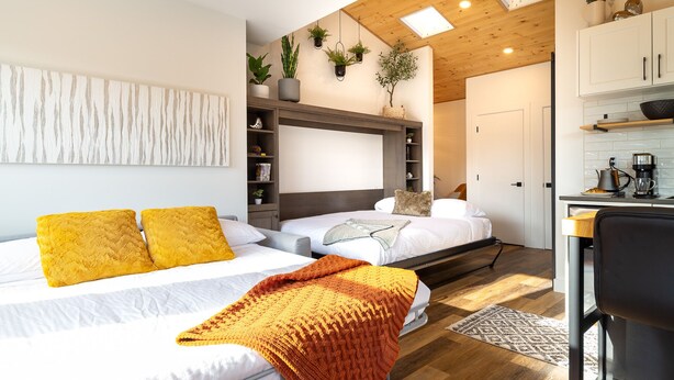 Unclassified image, 1 of 11, button - New Garden Studio I ProClean I Skylight I Rain Shower I Nespresso I Free Parking (Colwood)